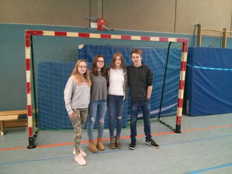 Die Schulsporthelfer/-innen im Schuljahr 2017/18